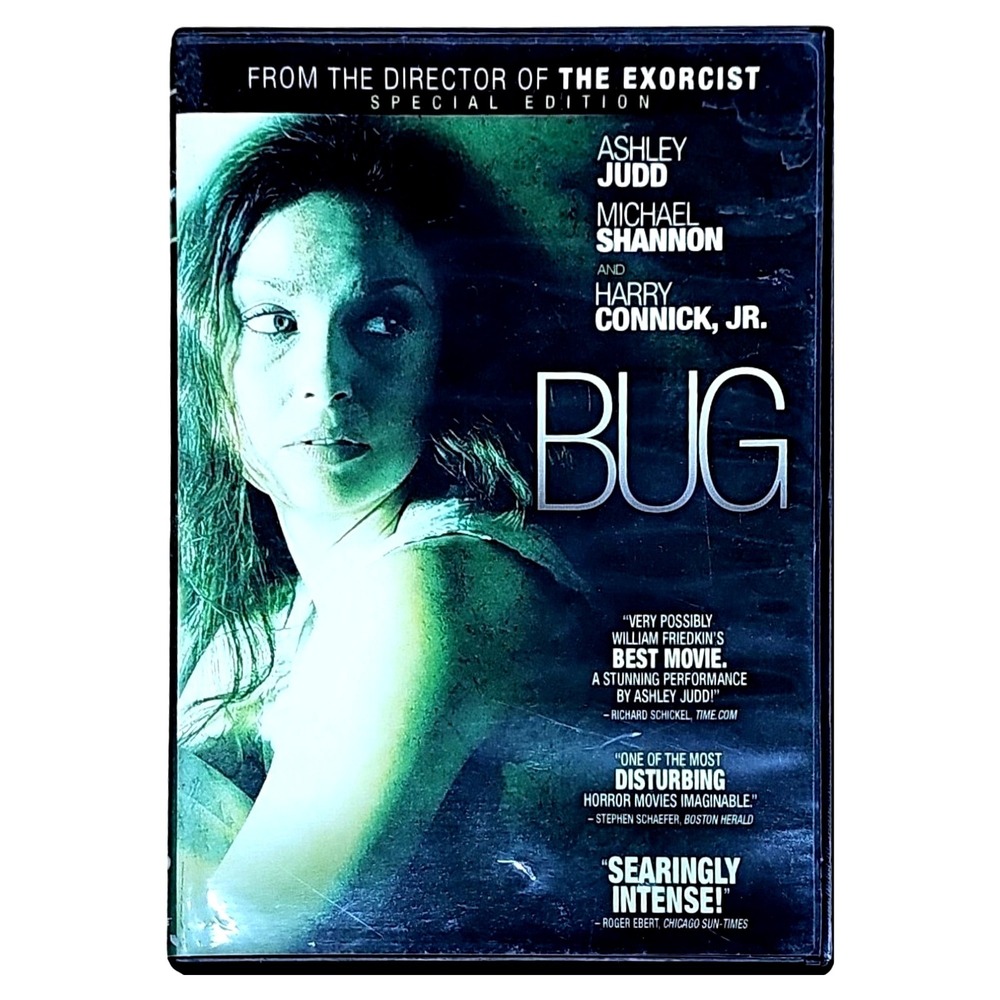 Bug Lionsgate Special Edition DVD Horror Thriller Ashley Judd Widescreen EUC